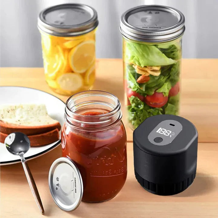 Lisslune | Easy to Use Vacuum-Sealed Jars