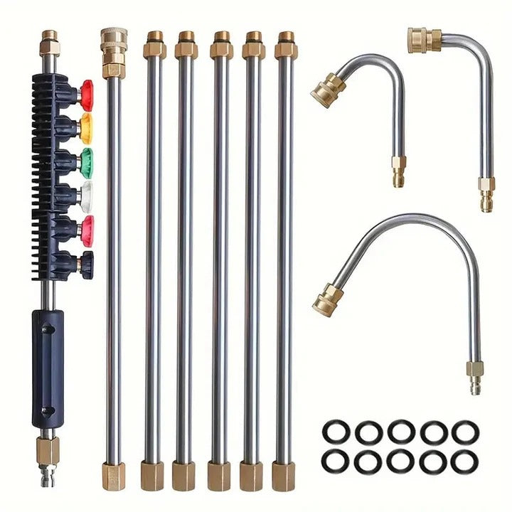 Lisslune | 4000 PSI Telescoping High Pressure Washer Wand Set