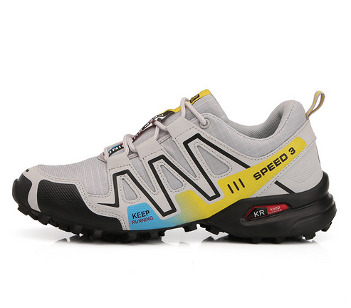 Lisslune | Summit Climber Hiking Boots in Blue and Green