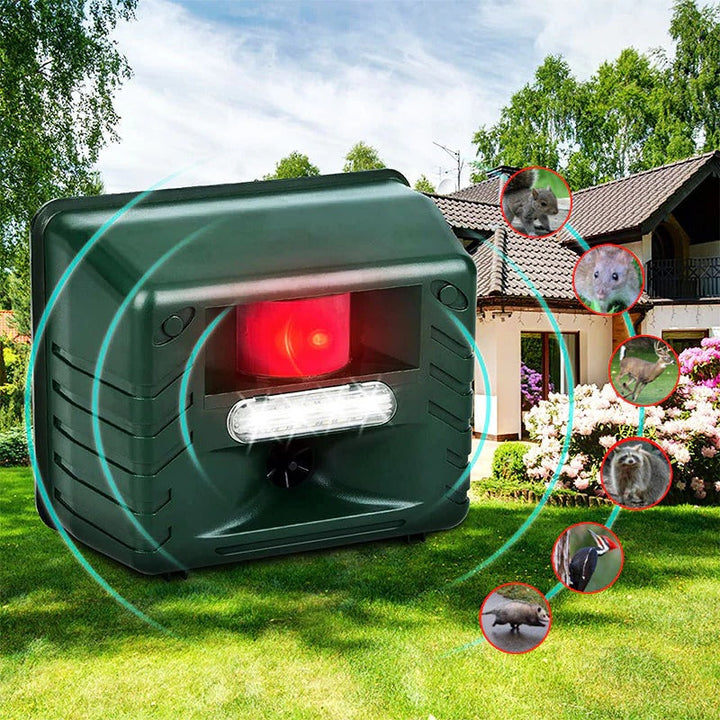 Lisslune | Ultrasonic Animal Repeller | Motion-Activated, Eco-Friendly & Safe for Gardens and Yards