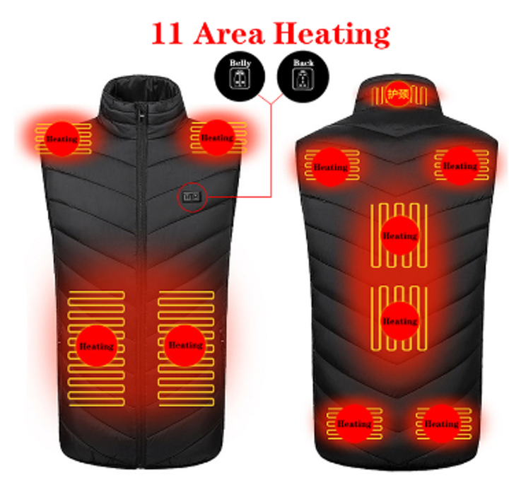 Lisslune | Heating vest | Jacket with amazing temperature
