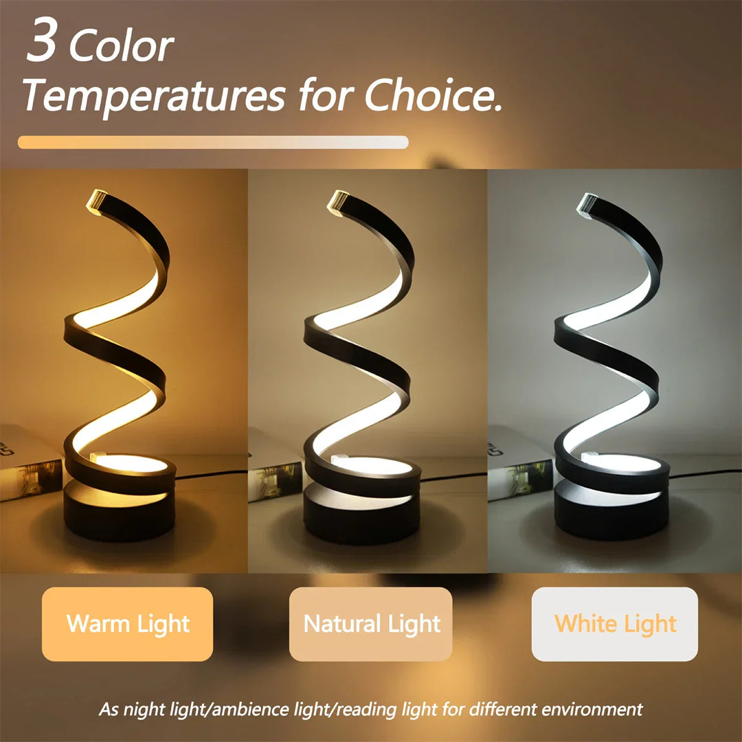 Lisslune | Spiral lamp