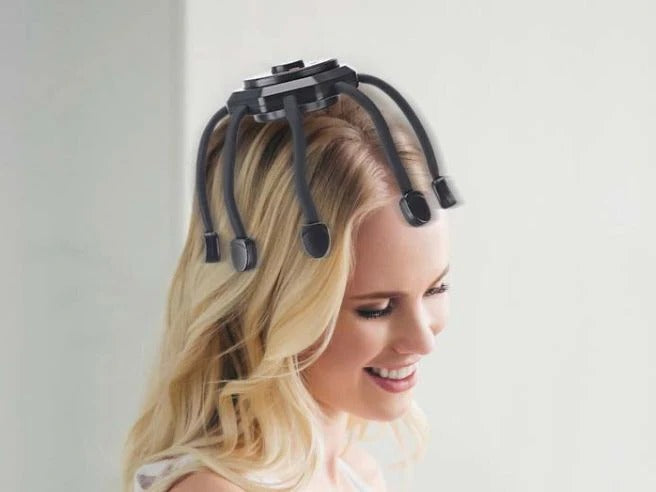 Lisslune | Octopus Head Massager, for Relaxation Anywhere