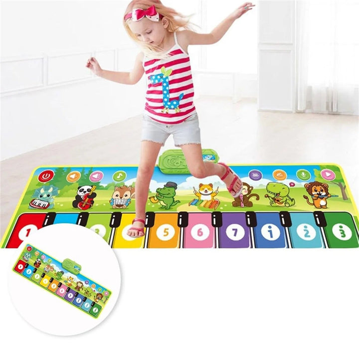Lisslune | FunLearn - Funny and musical piano floor play mat