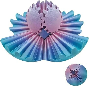 Lisslune | The Steampunk Whirling Wonder Fidget, Gear Ball