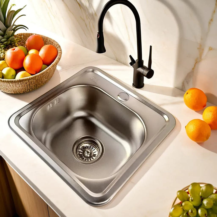 Lisslune | Stainless Steel Sink Satin 38x38x16 cm