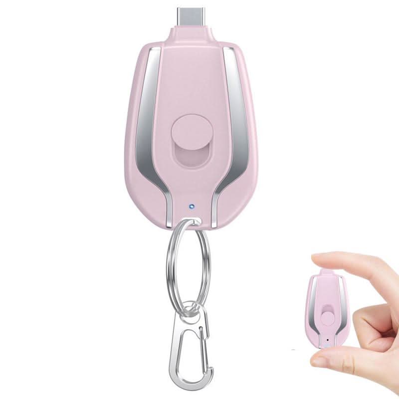 Lisslune | Wireless Chargebuddy Pro – 1500mAh Portable Keychain Power Bank
