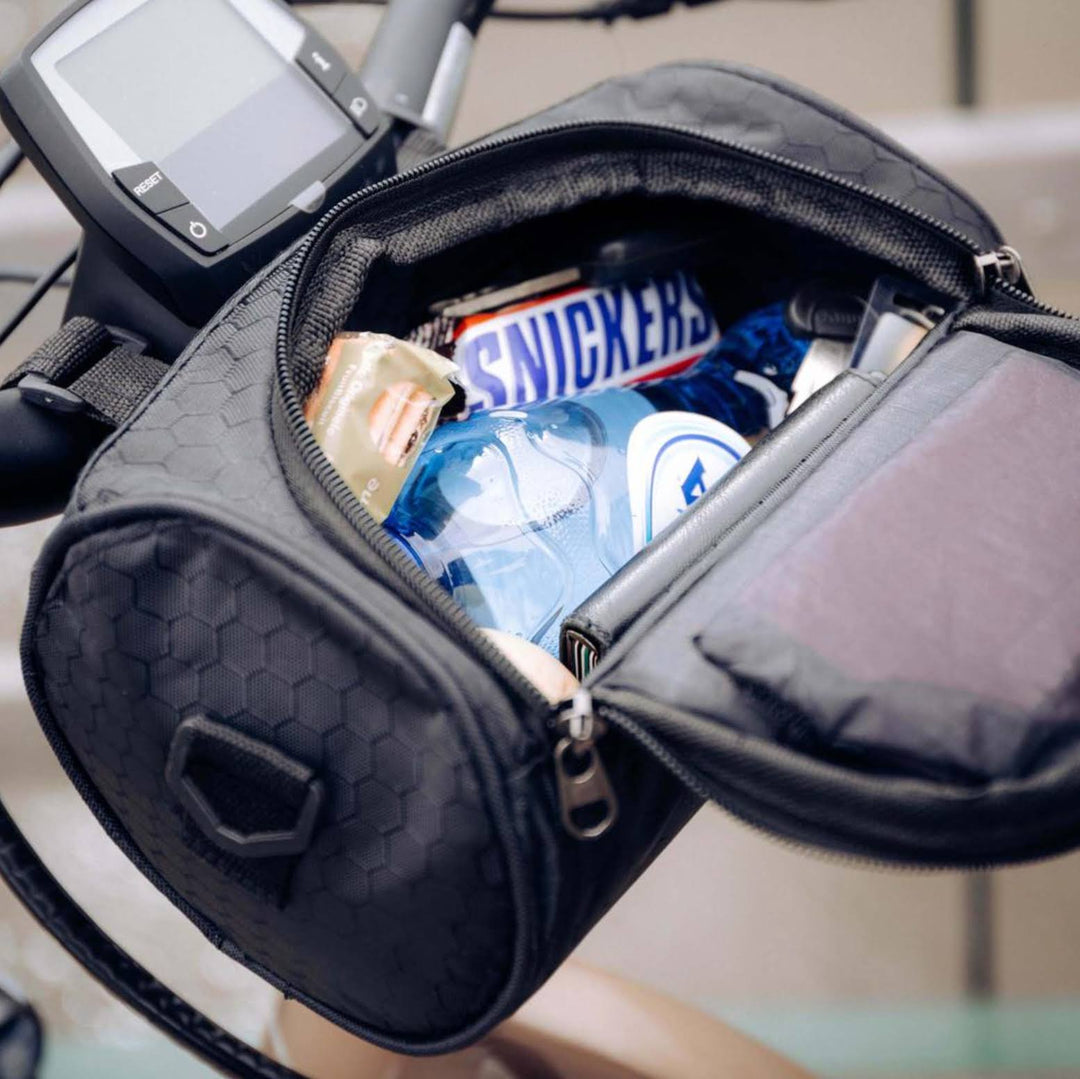 Lisslune | Waterproof Bicycle Bag with Phone Window – Adjustable Handlebar Bag