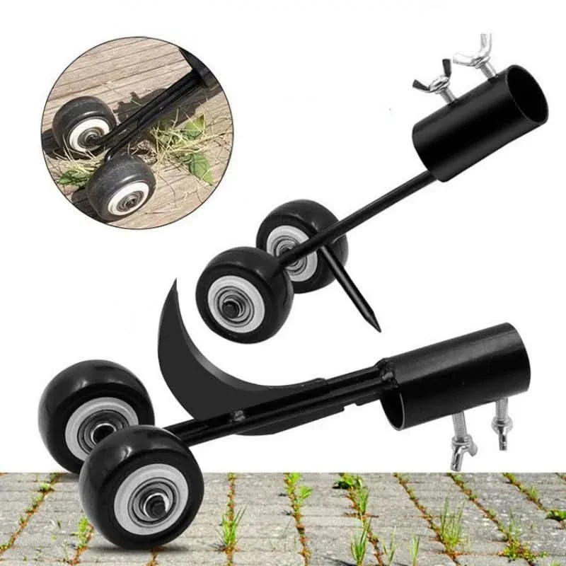 Lisslune | RootEase Deluxe Weed Remover – Back-friendly weed puller with wooden handle