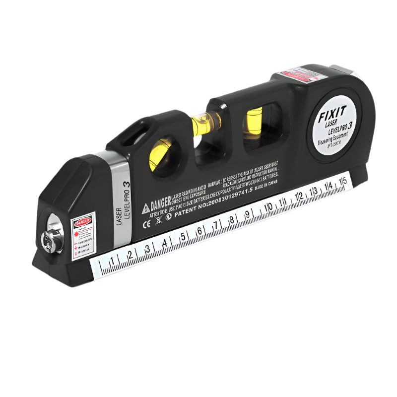 Lisslune | Leo MeasurePro 4-in-1 Tool – Laser Level with Ruler, Level and Protractor