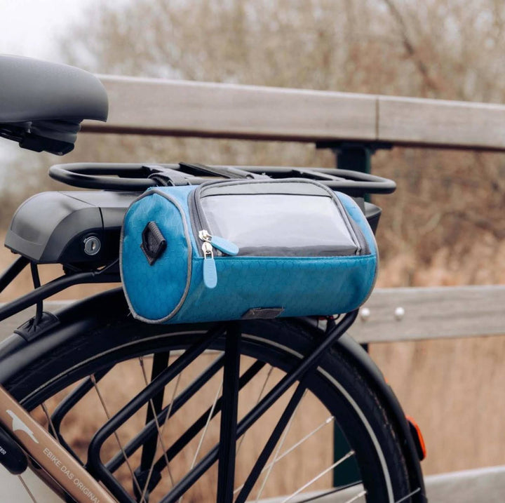 Lisslune | Waterproof Bicycle Bag with Phone Window – Adjustable Handlebar Bag