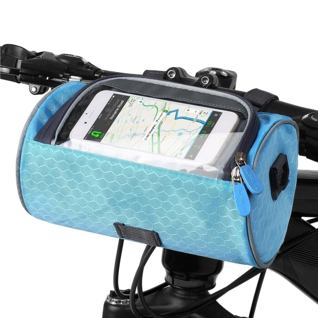 Lisslune | Waterproof Bicycle Bag with Phone Window – Adjustable Handlebar Bag