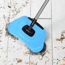 Lisslune | 2-in-1 Vacuum Broom | Cordless, Eco-Friendly & Suitable for Tiles, Wood, and Carpets