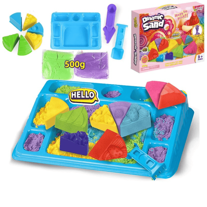 Lisslune | Imagisand Creations – Creative Sensory Sand Set for Kids – Build, Shape, and Play Without Mess