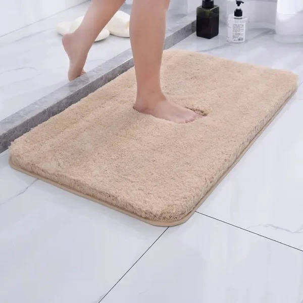 Lisslune | Plush Bath Rug | Ultra-Soft, Highly Absorbent & Non-Slip for Bathroom Safety and Comfort