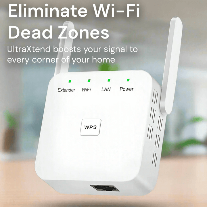 Lisslune | UltraXtend 5G WiFi Booster UK – Best Dual-Band WiFi Extender for Home & Garden Signal Coverage