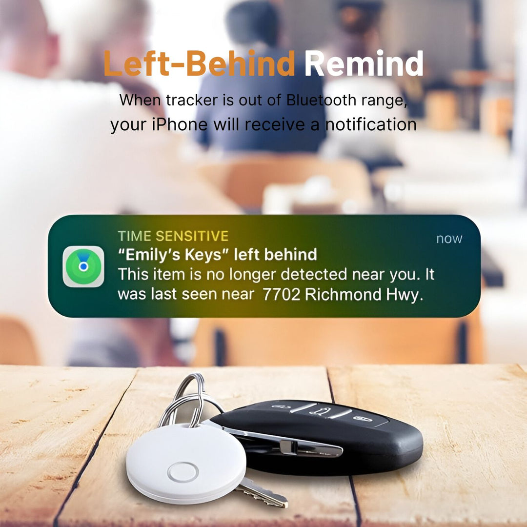 Lisslune | Universal Luggage Tracker | Compact, Bluetooth-Compatible & Ideal for Travel Security