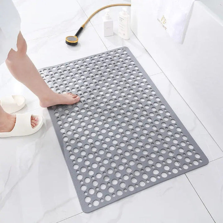 Lisslune | AquaGuard Non-Slip Shower Mat – Hygienic Bath Mat with Suction Cups and Quick-Drying Design