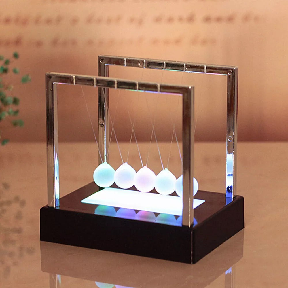 Lisslune | Newton's Pendulum LED Colorful Science Toy
