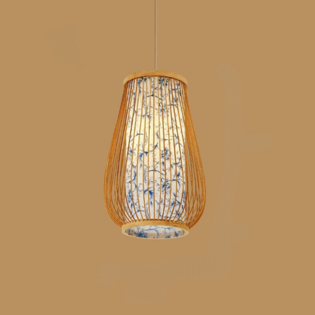 Lisslune | BambuLume Elegant Pendant Light – Natural Beauty and Cozy Lighting