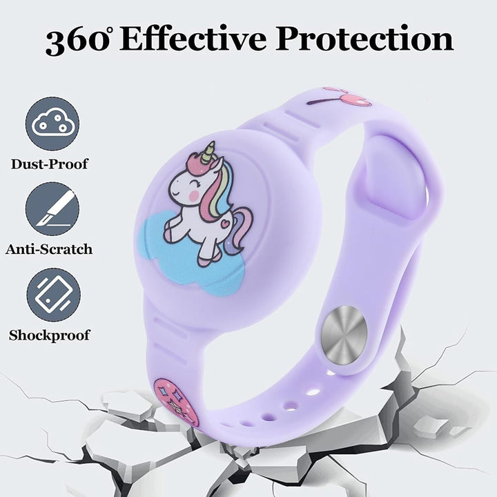 Lisslune | ChildSafe GPS Bracelet – Silicone Holder for Tracker