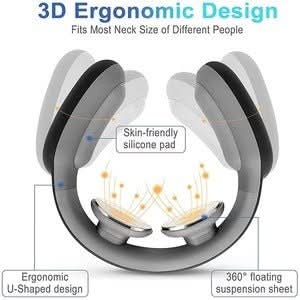 Lisslune | Electric Neck Massager with Heat Function & 3 Modes
