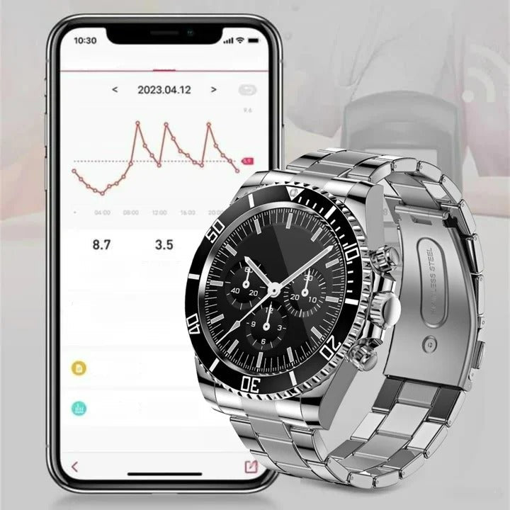 Lisslune | Nexos Pro – Tactical Smartwatch with GPS, Health Tracking & 21-Day Battery Life