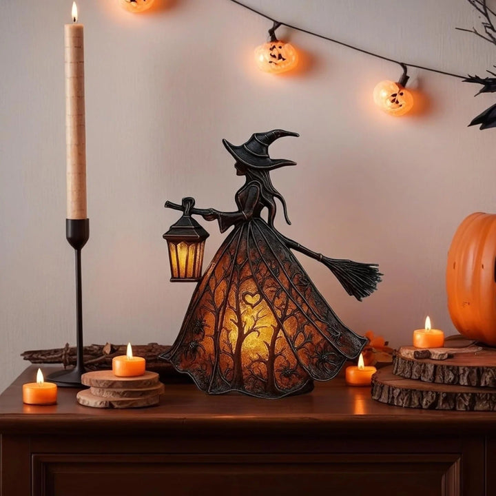 Lisslune | Halloween Witches Lamp Mystica – Magical LED Decorative Lamp for Indoor