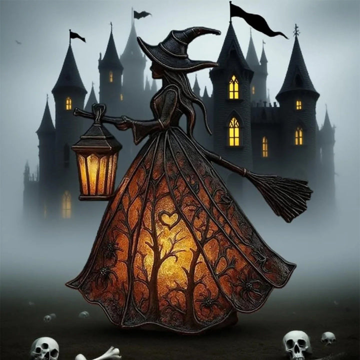 Lisslune | Halloween Witches Lamp Mystica – Magical LED Decorative Lamp for Indoor