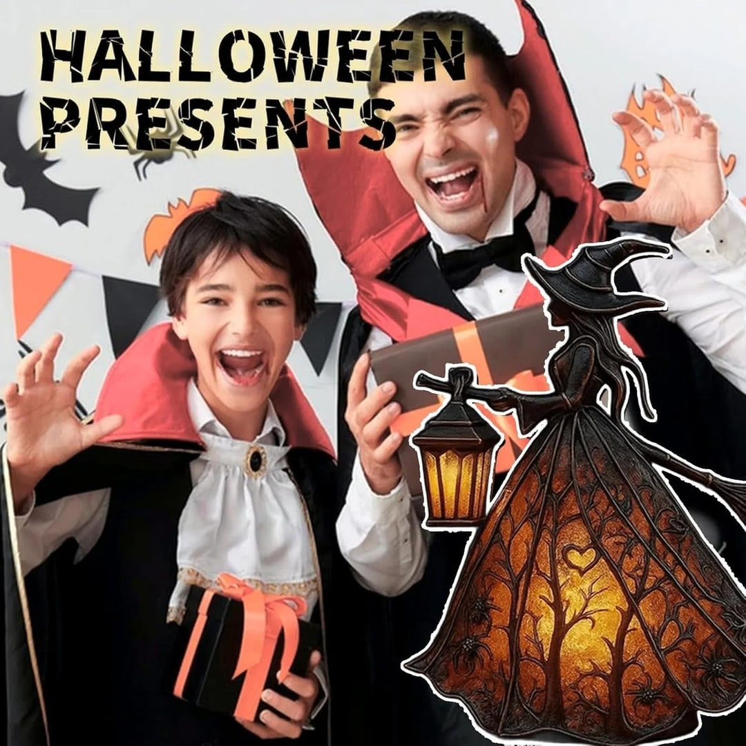 Lisslune | Halloween Witches Lamp Mystica – Magical LED Decorative Lamp for Indoor