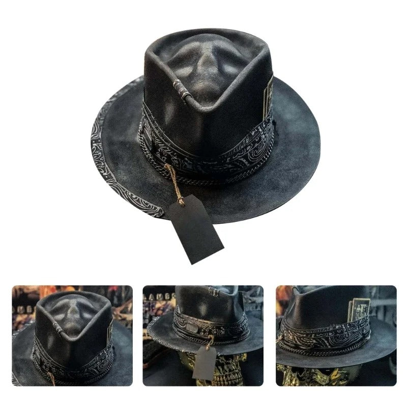 Lisslune | Artisan Skull Hat – Handmade Beanie with Skull Print for Unique Streetstyle