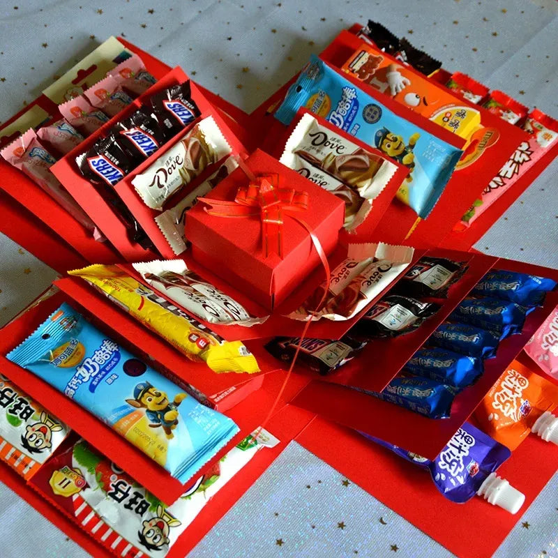 Lisslune | Luxury Surprise Gift Box with Candy and Chocolate – Original Gift
