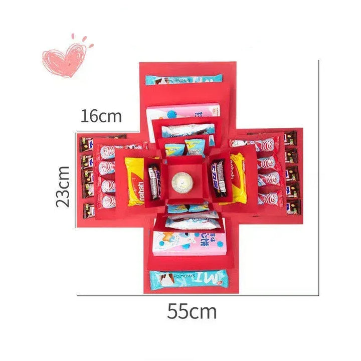 Lisslune | Luxury Surprise Gift Box with Candy and Chocolate – Original Gift