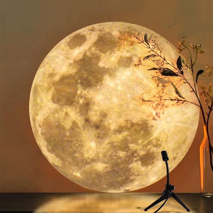 Lisslune | Renan - Large unique project light (Earth and Moon)