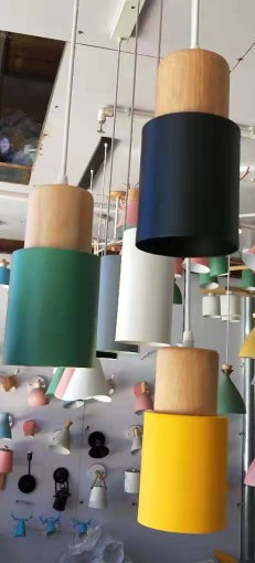 Lisslune | SinglePend - Nordic Macaron Cylinder Aluminium 1-flame LED pendant lamp