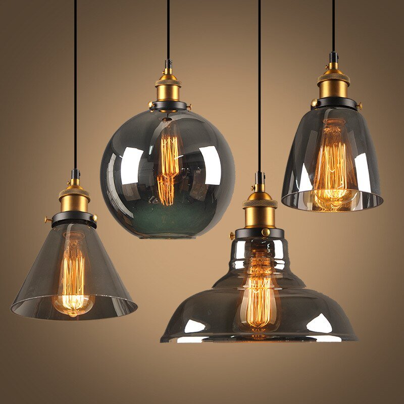 Lisslune | GlassHaven – Elegant Industrial Pendant Lamp