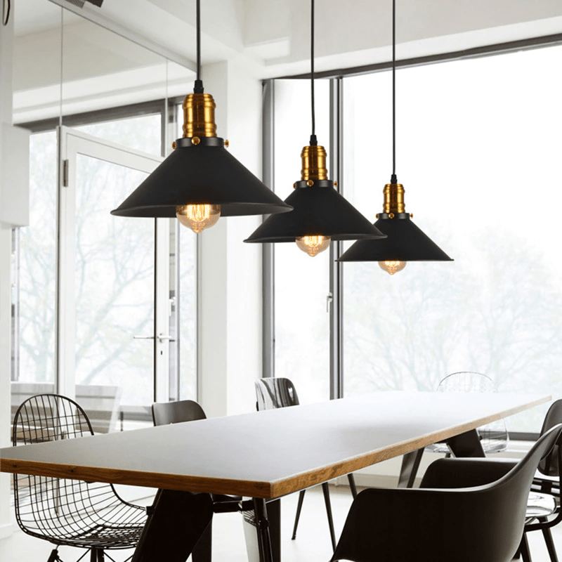 Lisslune | IronLoom – Adjustable Industrial Pendant Lamp
