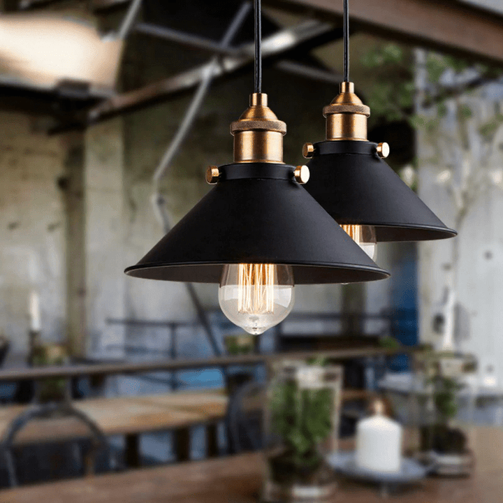 Lisslune | IronLoom – Adjustable Industrial Pendant Lamp