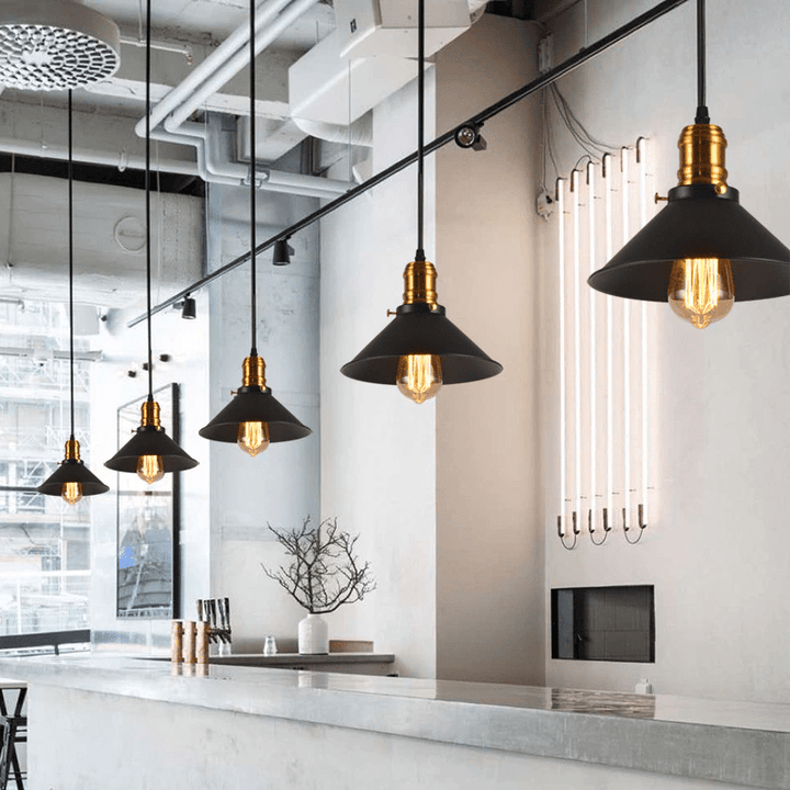Lisslune | IronLoom – Adjustable Industrial Pendant Lamp