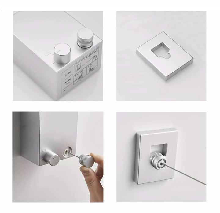 Lisslune | EASYDRY – Retractable Clothesline