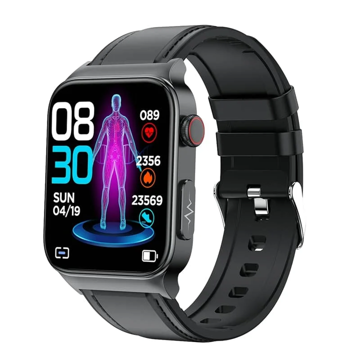 Lisslune | All-in-One Health Monitoring Smartwatch with ECG & Blood Glucose Tracker