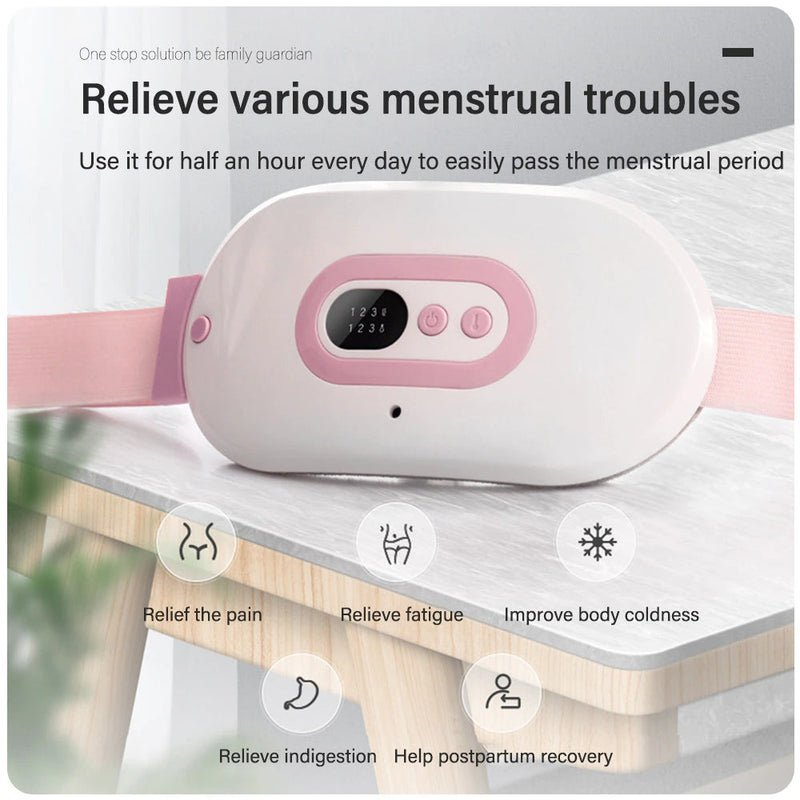 Lisslune | Menstrual Belt Period Cramp Relief Massager