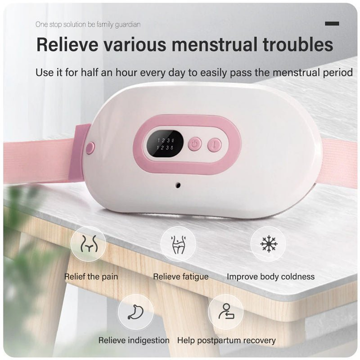 Lisslune | Menstrual Belt Period Cramp Relief Massager