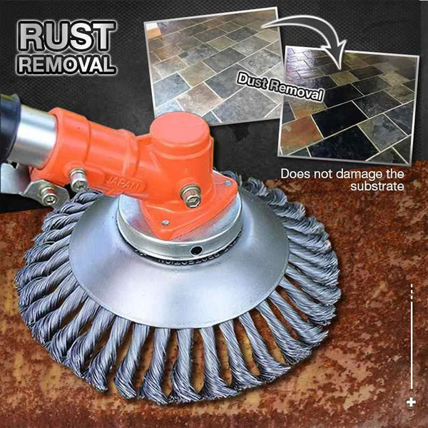 Lisslune | Carbon Steel Weed Brush Trimmer – Indestructible Head
