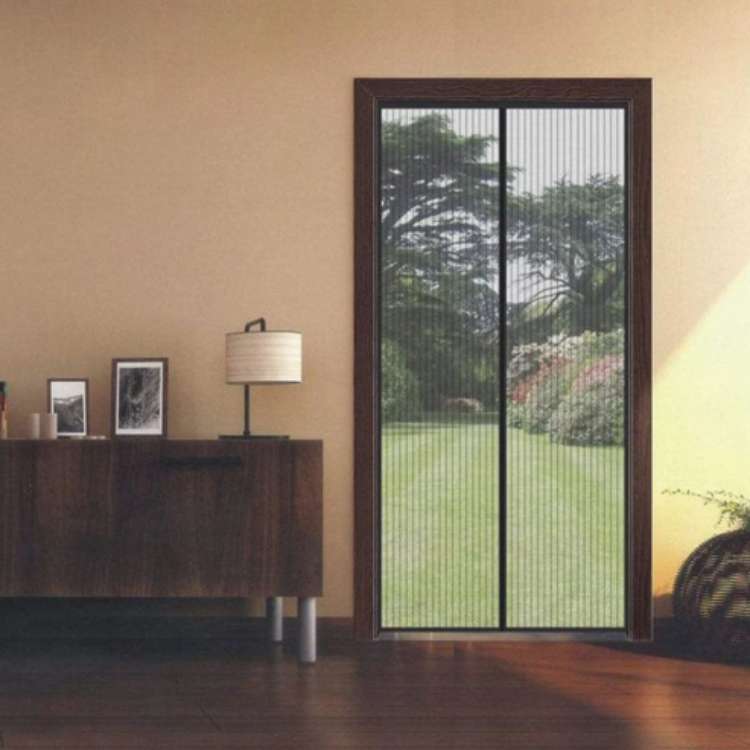 Lisslune | InsectGuard Magnetic Mesh Door | Heavy-Duty, Tear-Resistant & Hands-Free Access for Summer Airflow