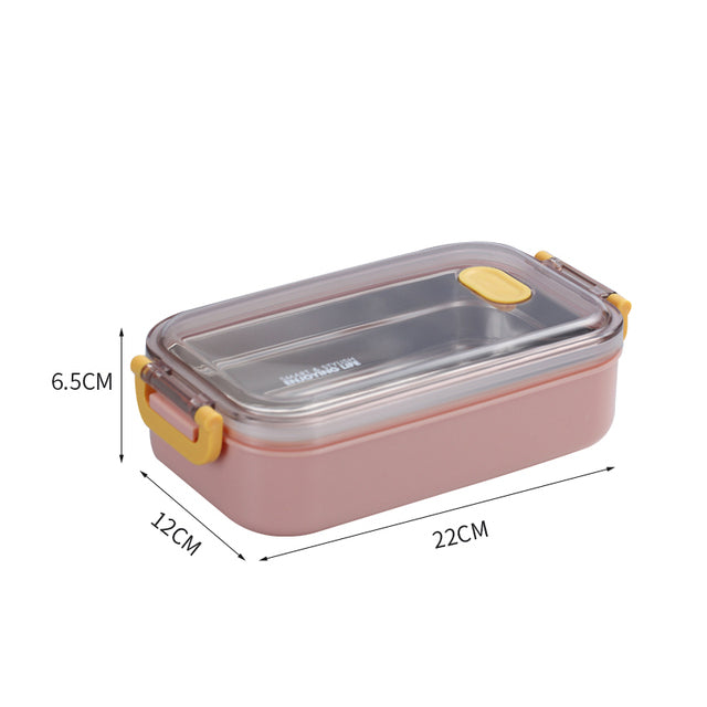 Lisslune | Insulated Bento Lunch Box | Superior Temperature Retention & Multi-Compartment Design for Office, School & On-the-Go Meals
