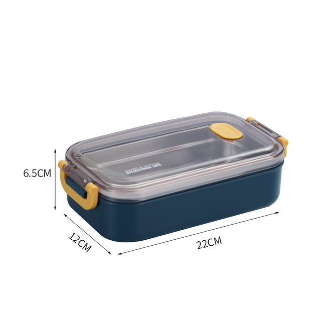Lisslune | Insulated Bento Lunch Box | Superior Temperature Retention & Multi-Compartment Design for Office, School & On-the-Go Meals