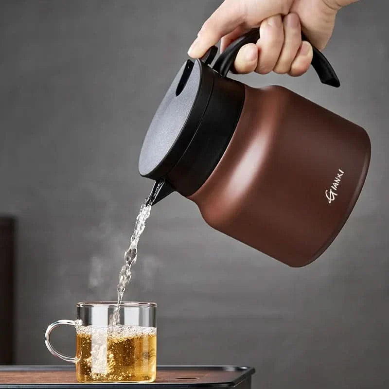 Lisslune | Insulated Teapot with Infuser – 800ml Stainless Steel