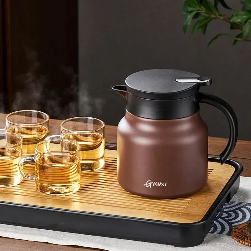 Lisslune | Insulated Teapot with Infuser – 800ml Stainless Steel