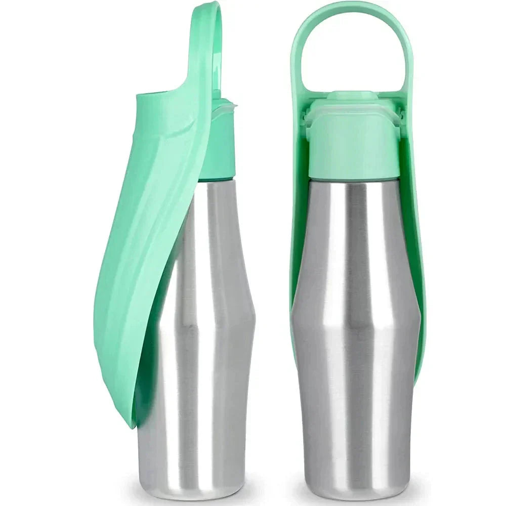 Lisslune | Insulated Dog Water Bottle | Stainless Steel, Leak-Proof & Perfect for Travel and Outdoor Adventures